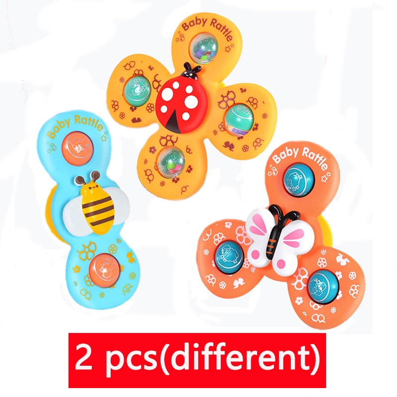 Cartoon Suction Cup Bath Fidget Toys