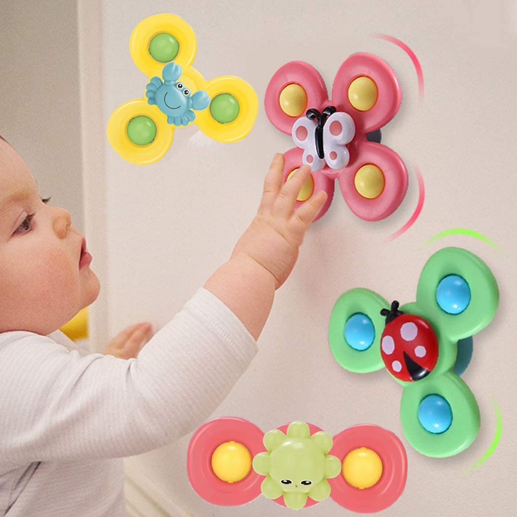 Cartoon Suction Cup Bath Fidget Toys