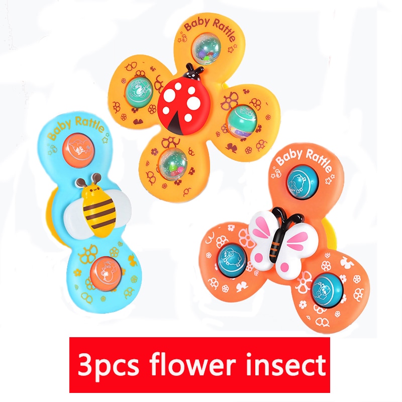 Cartoon Suction Cup Bath Fidget Toys