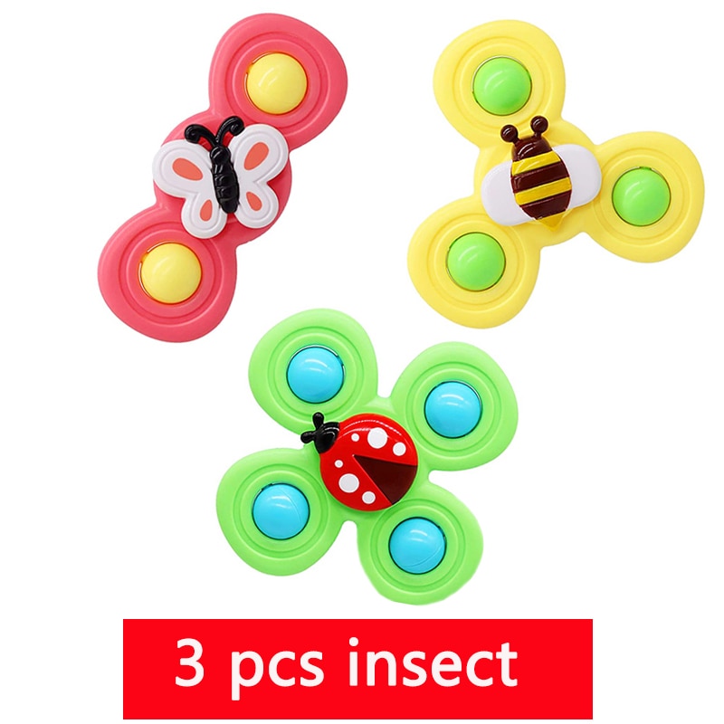 Cartoon Suction Cup Bath Fidget Toys