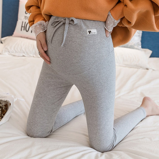 Pregnant Women Elastic High Waist Pants (Maternity)
